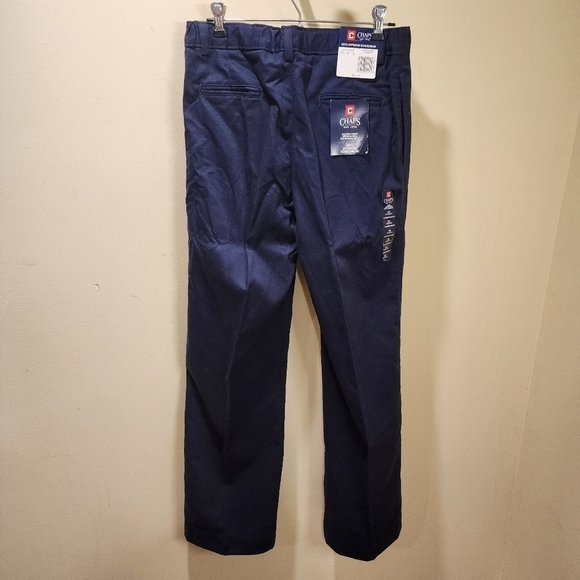 CHAPS Boys Schoolwear Navy Blue 100% cotton pant size 20 NWT - Picture 12 of 13